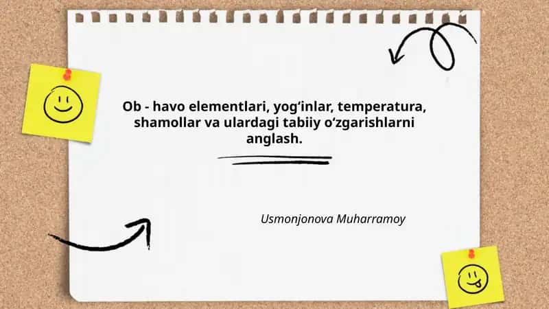 Ob-havo elementlari 1