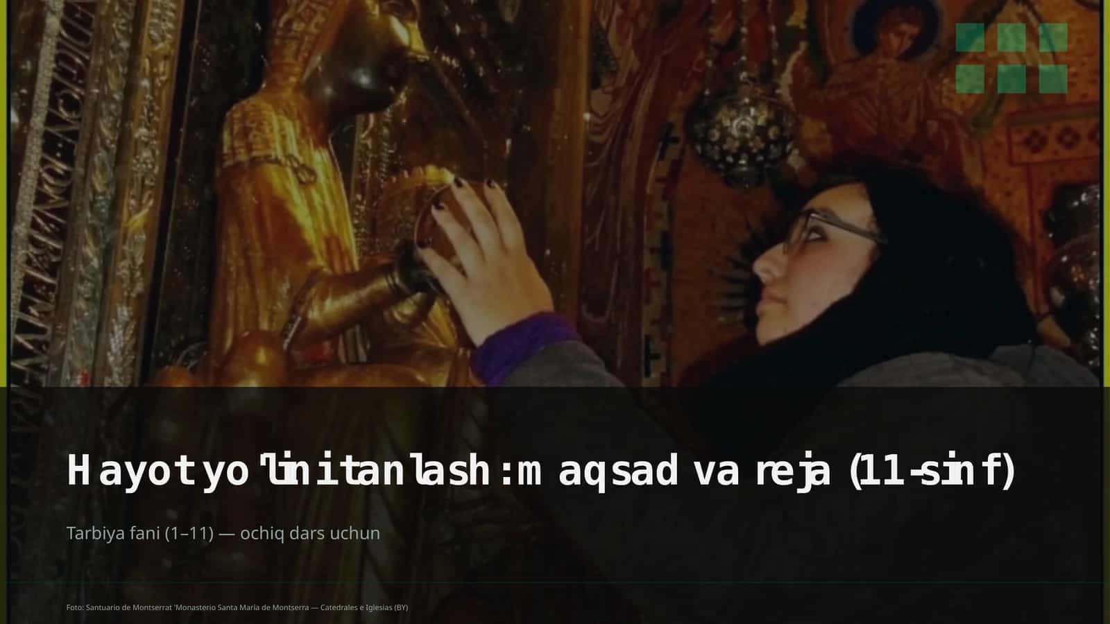 Hayot yo'lini tanlash: maqsad va reja (11-sinf) 1