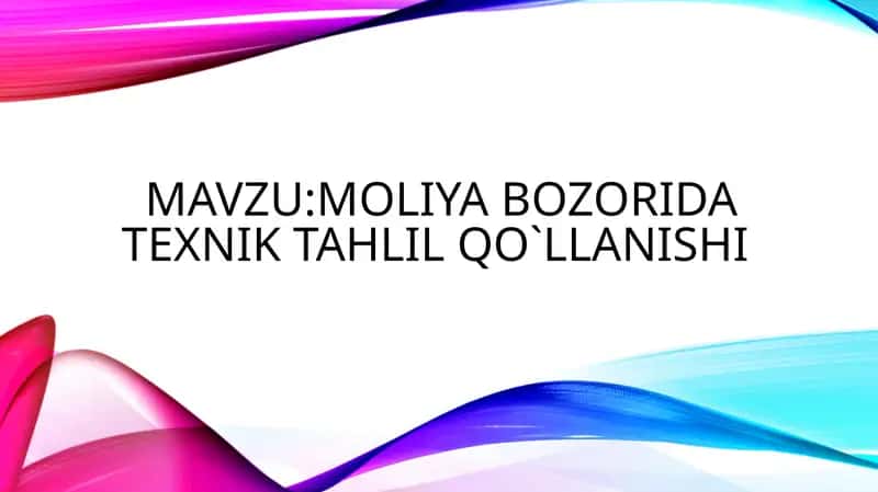 Moliyabozori 1