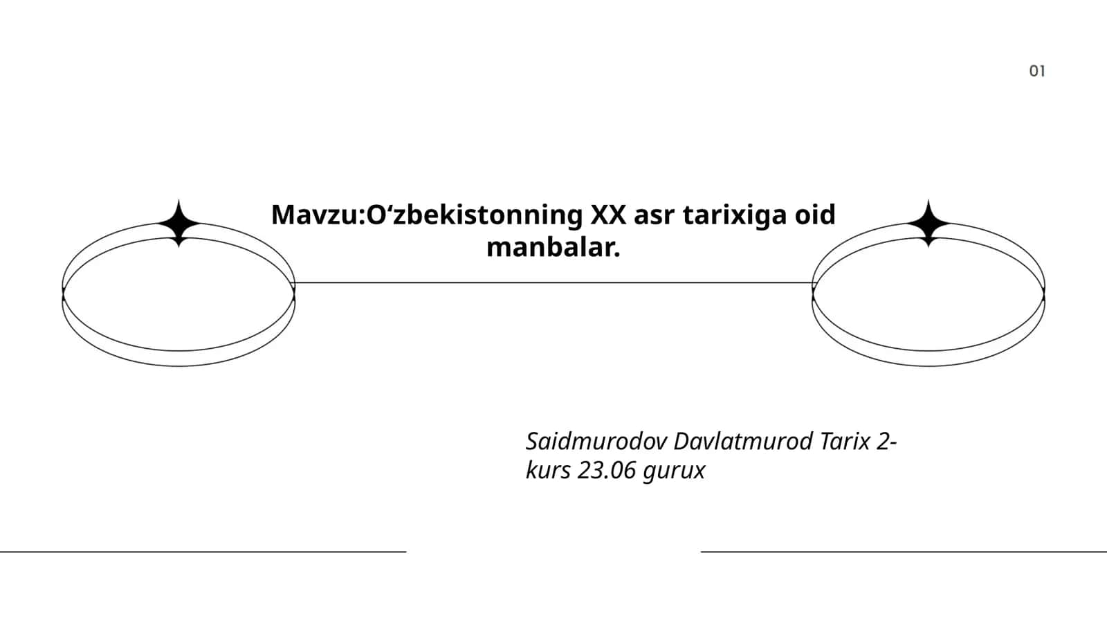 Oʻzbekistonning XX asr tarixiga oid manbalar 1