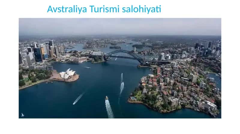 Avstraliya Turismi salohiyati 1