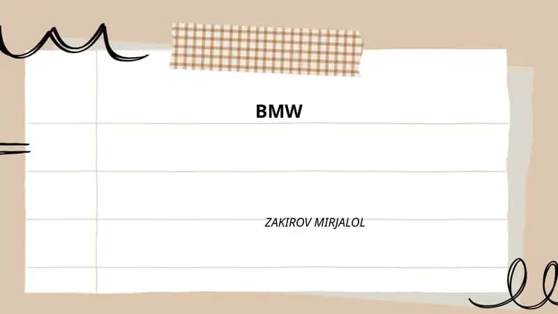 BMW 1
