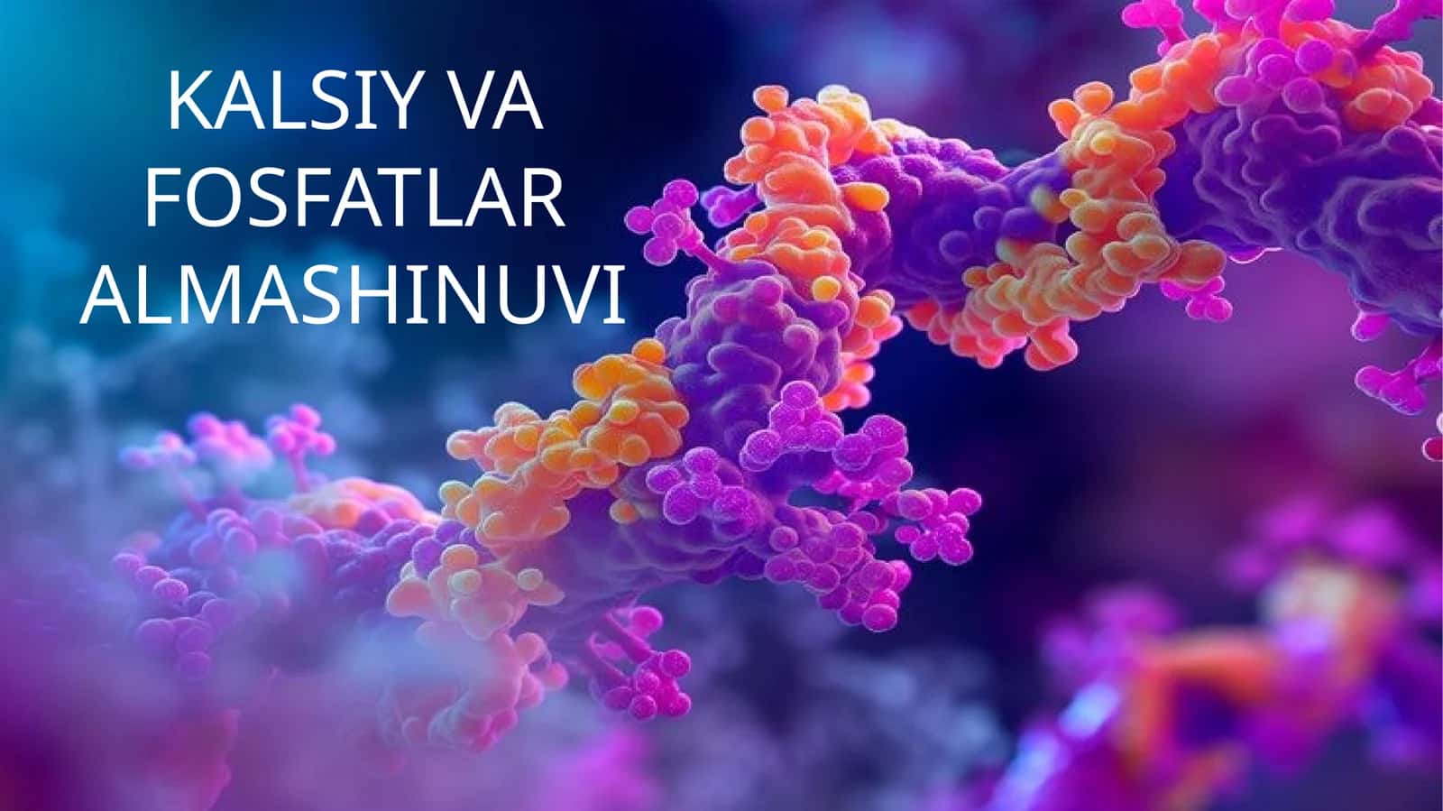 Kalsiy va fosfatlar almashinuvi 1