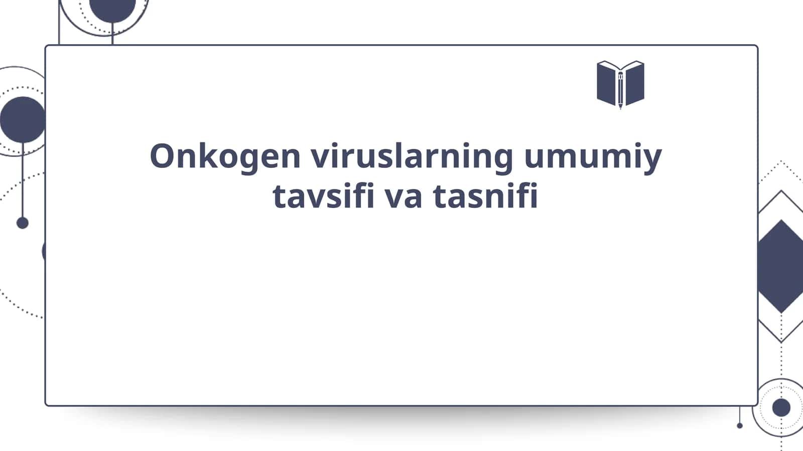 Onkogen viruslar 1