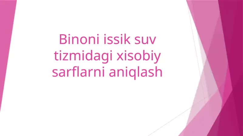 Binoniissiksuvtizmidagixisobiysarflarnianiqlash 1