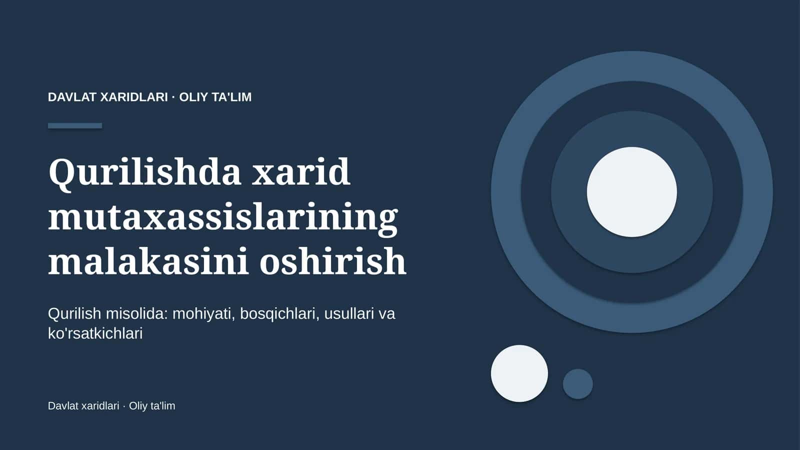 qurilishda xarid mutaxassislarining malakasini oshirish 5021 1