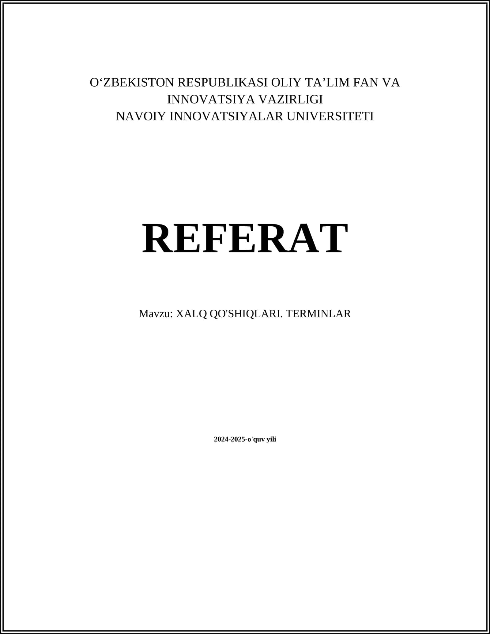 Xalq Qo'shiqlari 1