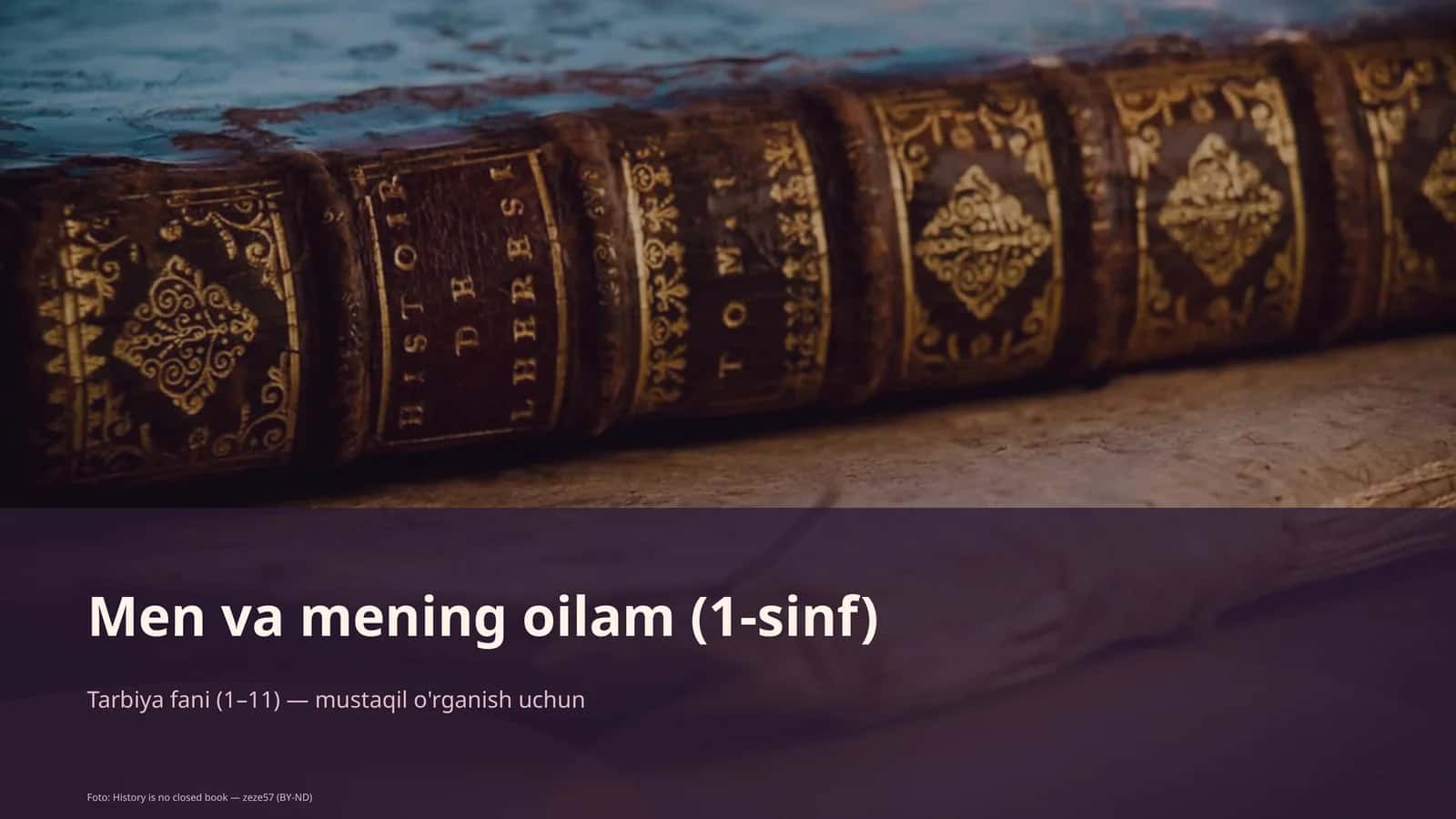 Men va mening oilam (1-sinf) 1