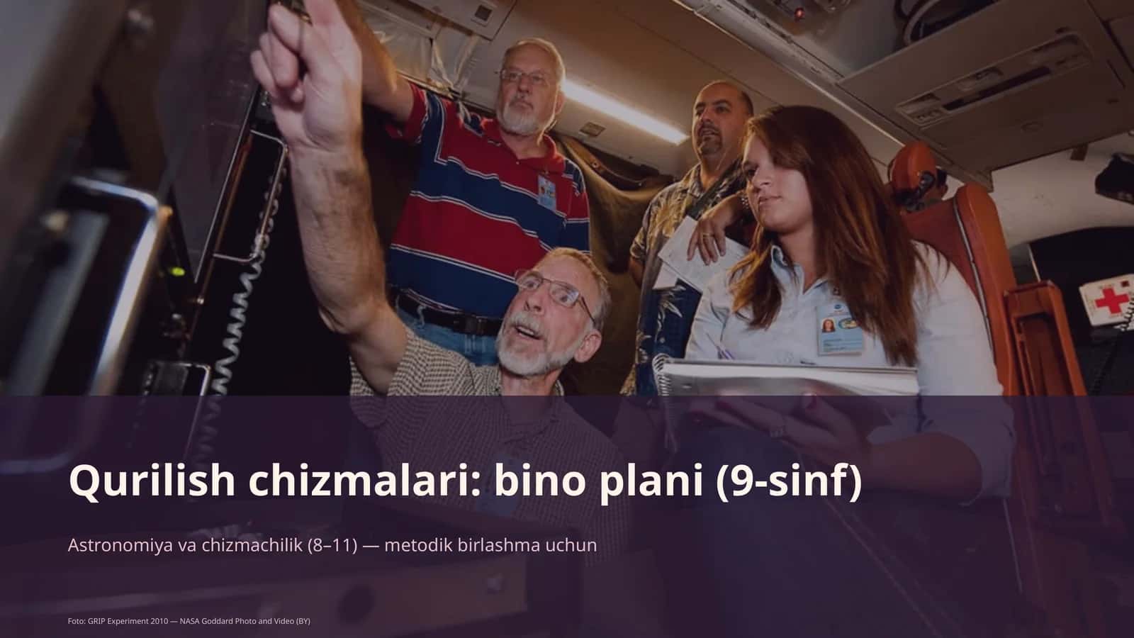 Qurilish chizmalari: bino plani (9-sinf) 1