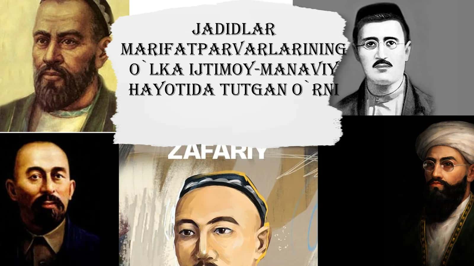 Jadidlar marifatparvarlari 1