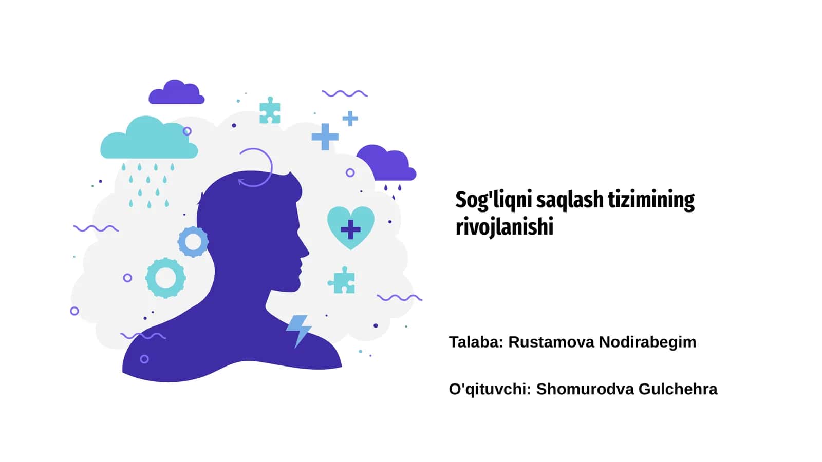 Sog'liqni saqlash tizimining rivojlanishi 1
