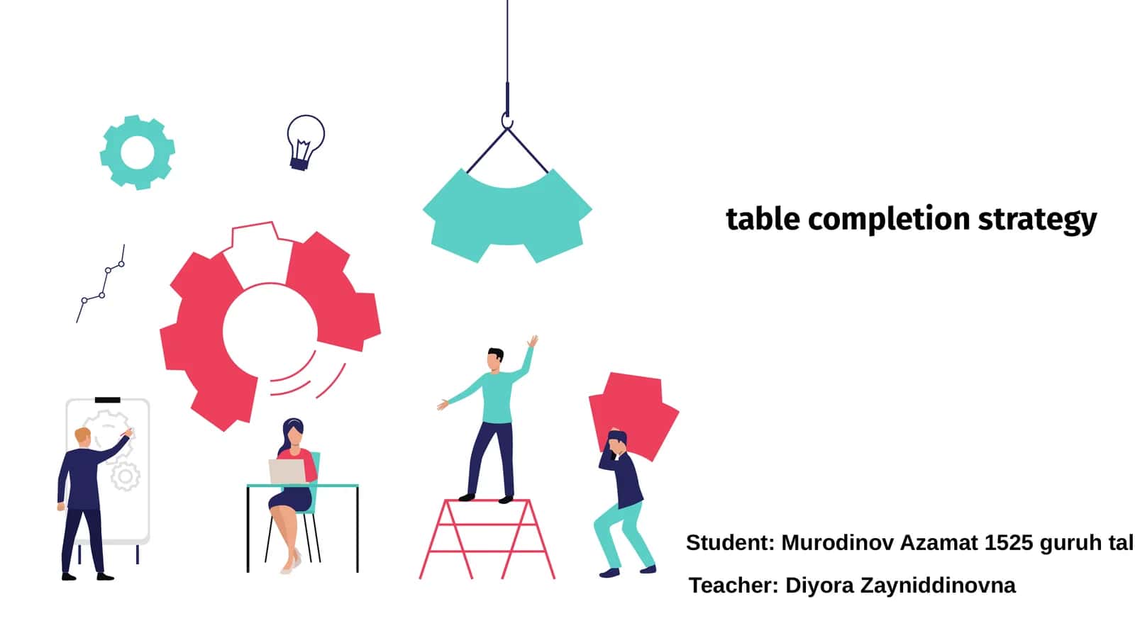 Table Completion Strategy 1