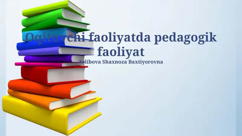 O'qituvchining muloqot madaniyati 1