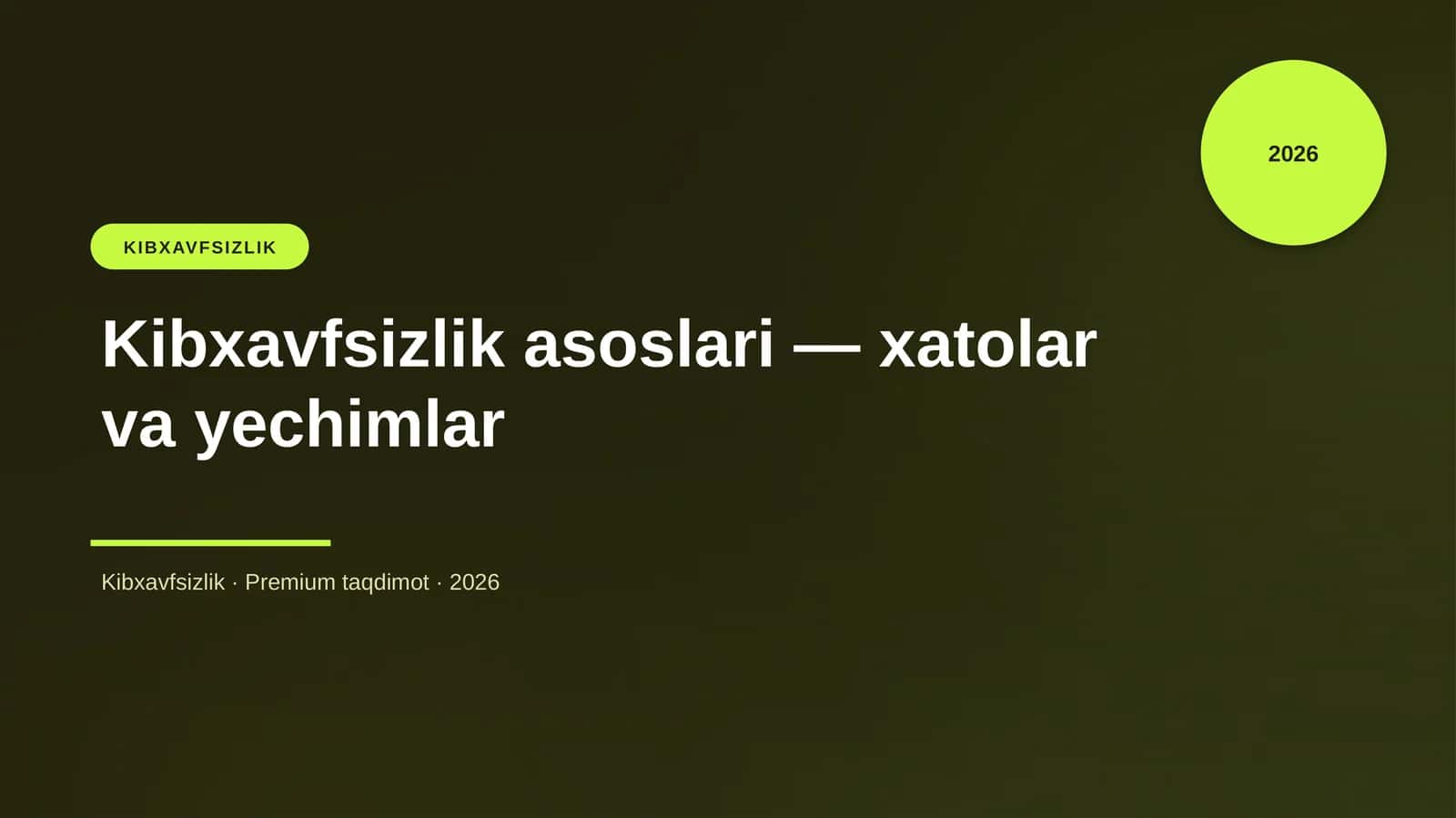 Kibxavfsizlik 1