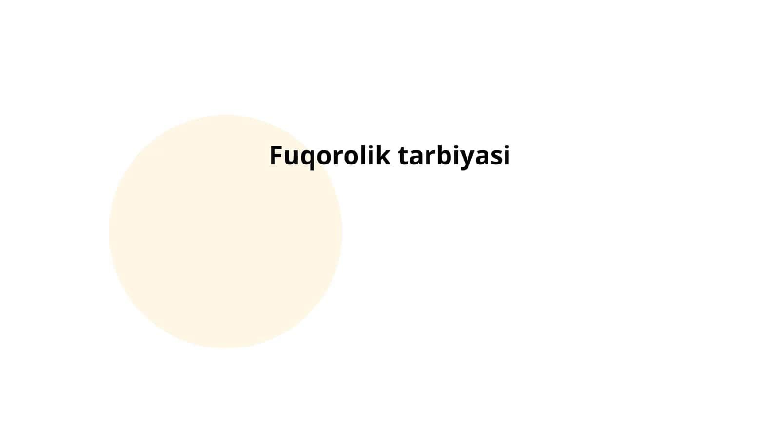 Fuqorolik tarbiyasi 1