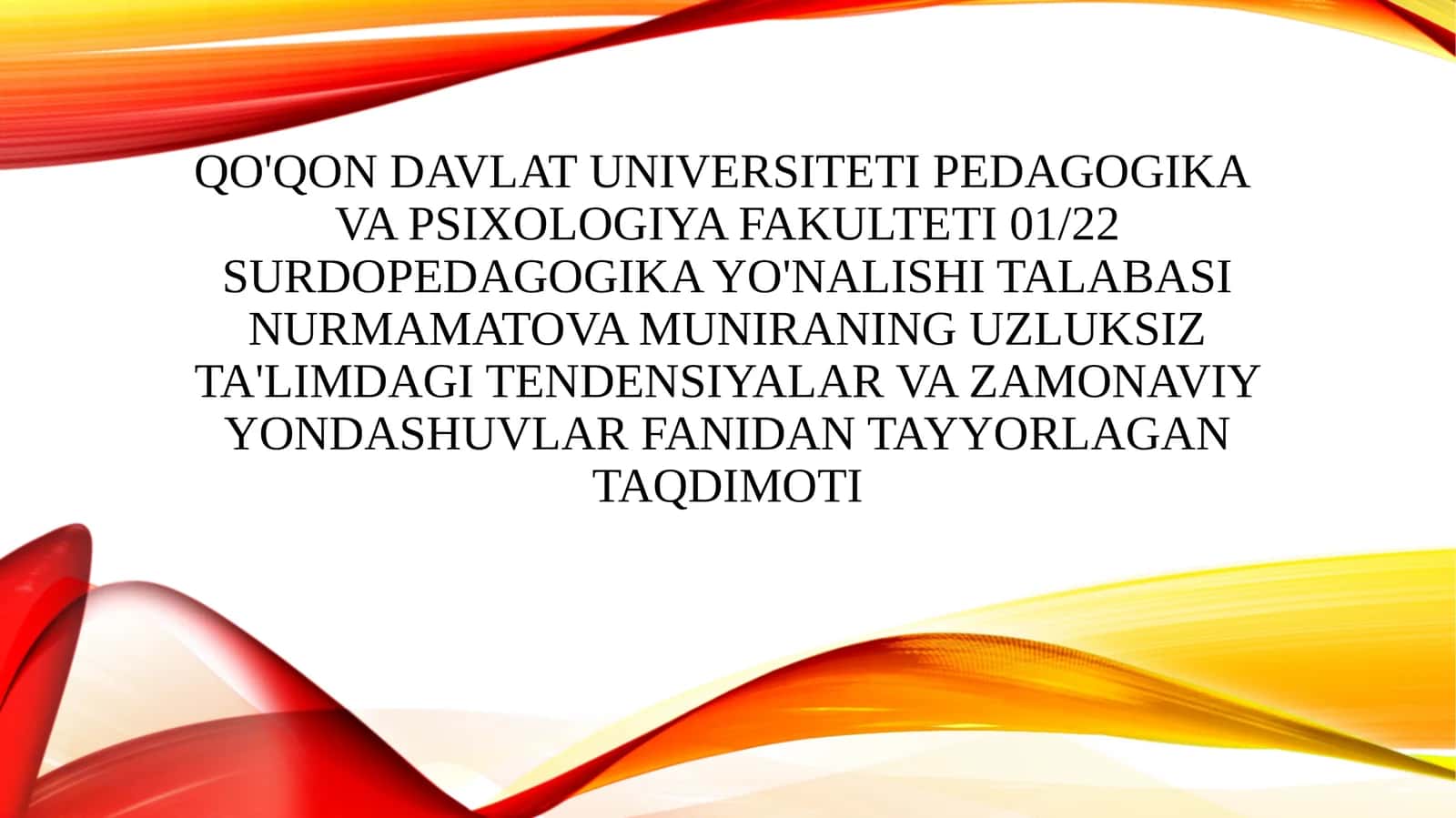 Ta'limda zamonaviy texnologiyalar 1