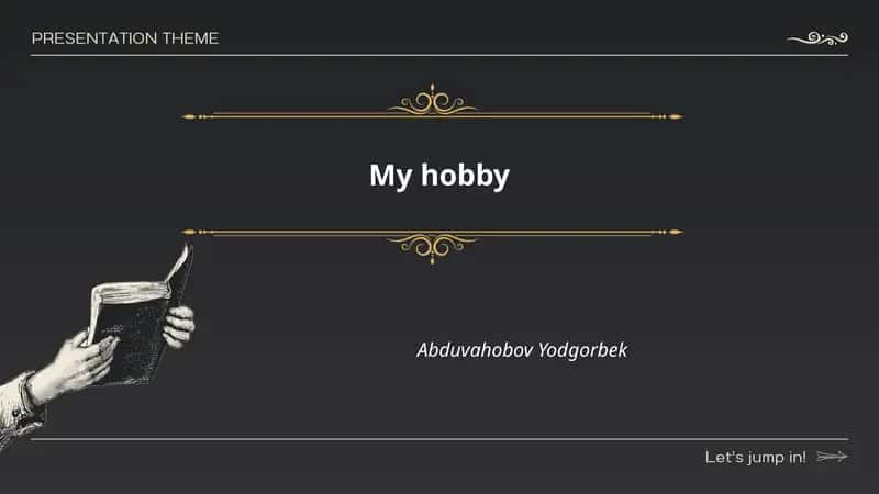 My hobby 1