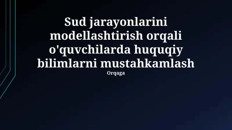 Interaktiv o'quv uslublari 1