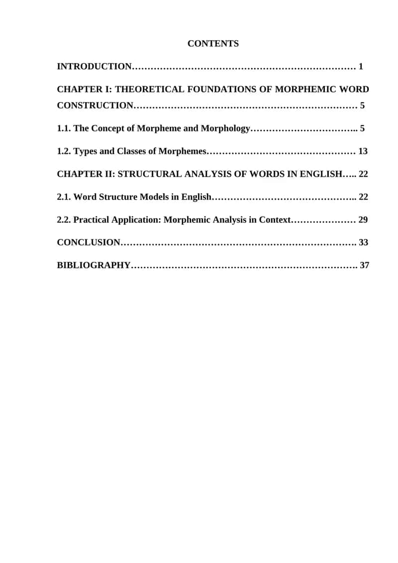 Theoretical Foundations of Morphem 1