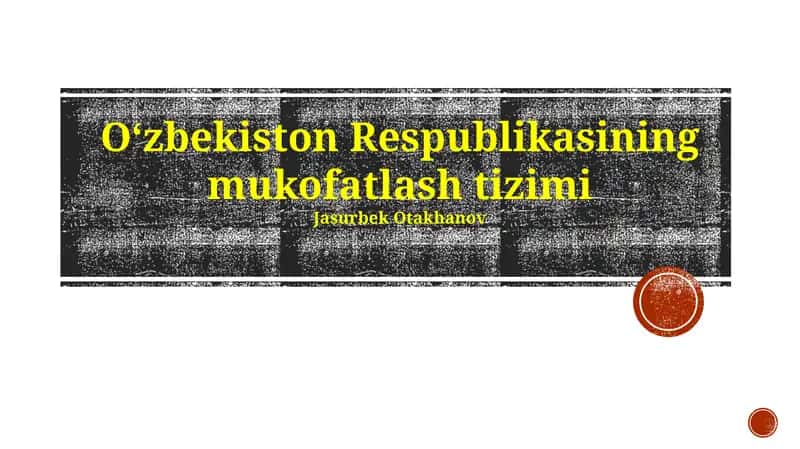 O'zbekiston Respublikasining mukofat tizimi 1