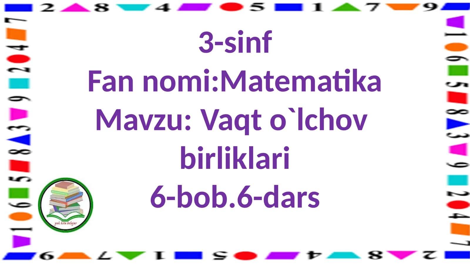 3-sinf 1