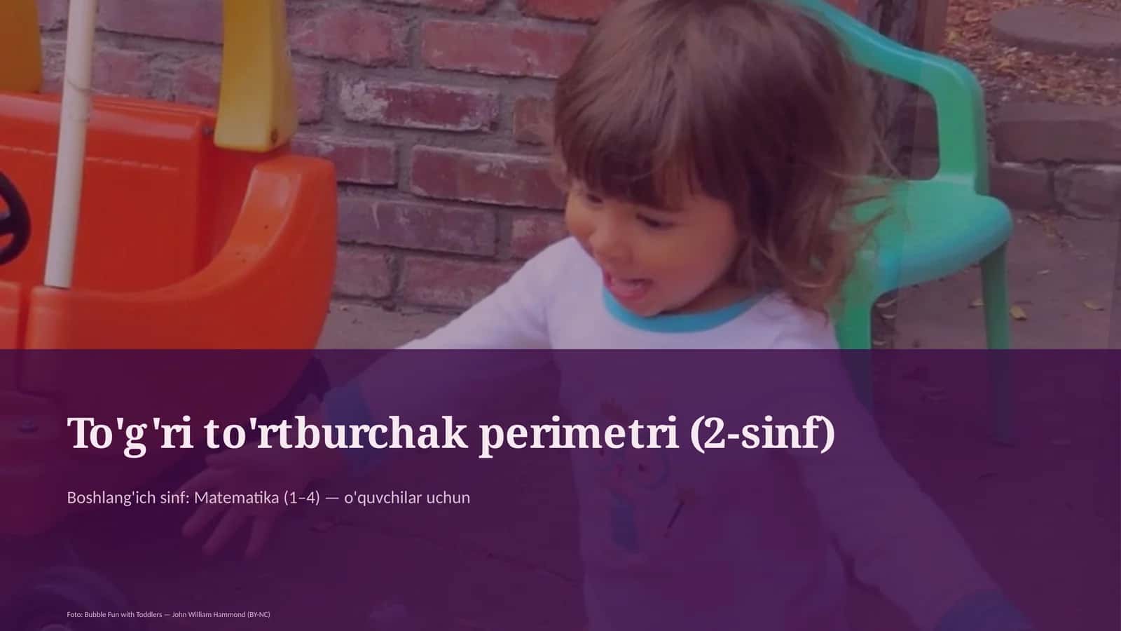 To'g'ri to'rtburchak perimetri (2-sinf) 1