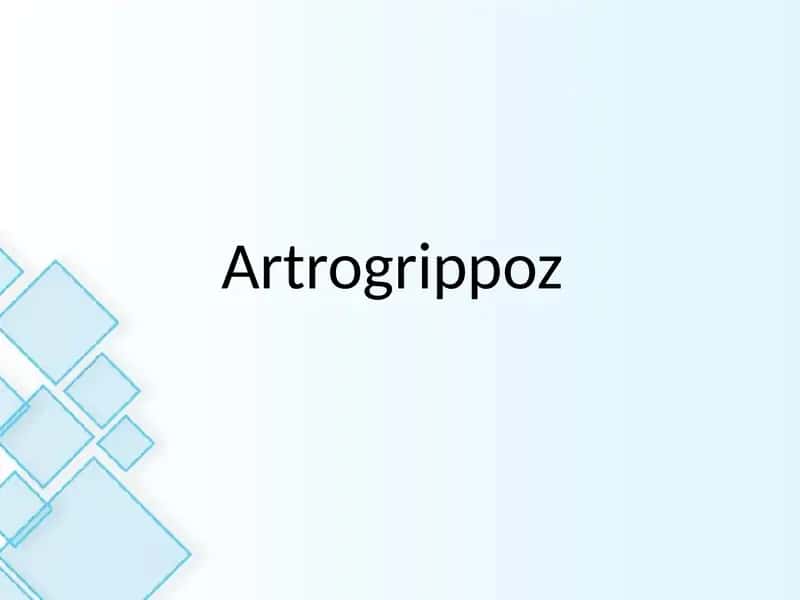 Artrogrippoz 1