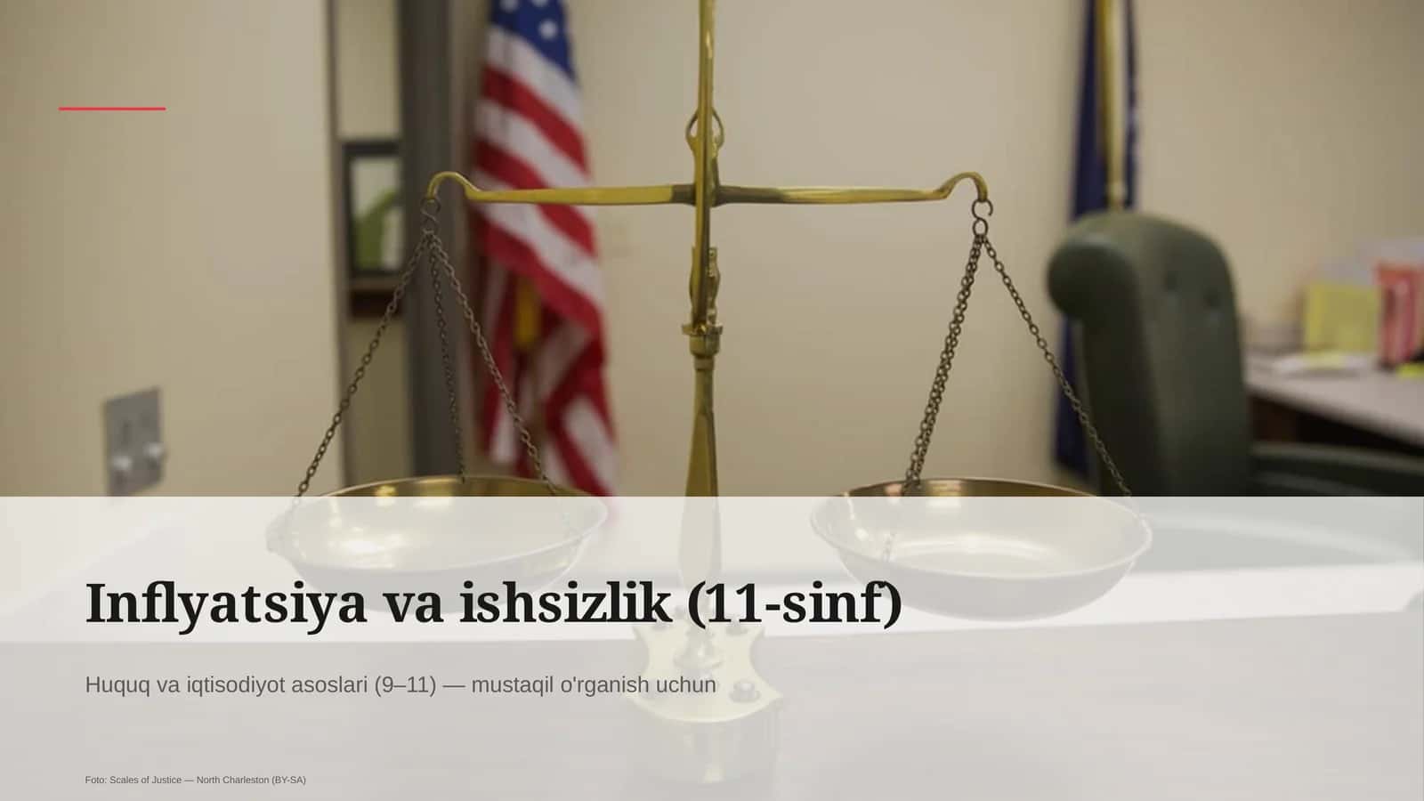 Inflyatsiya va ishsizlik (11-sinf) 1