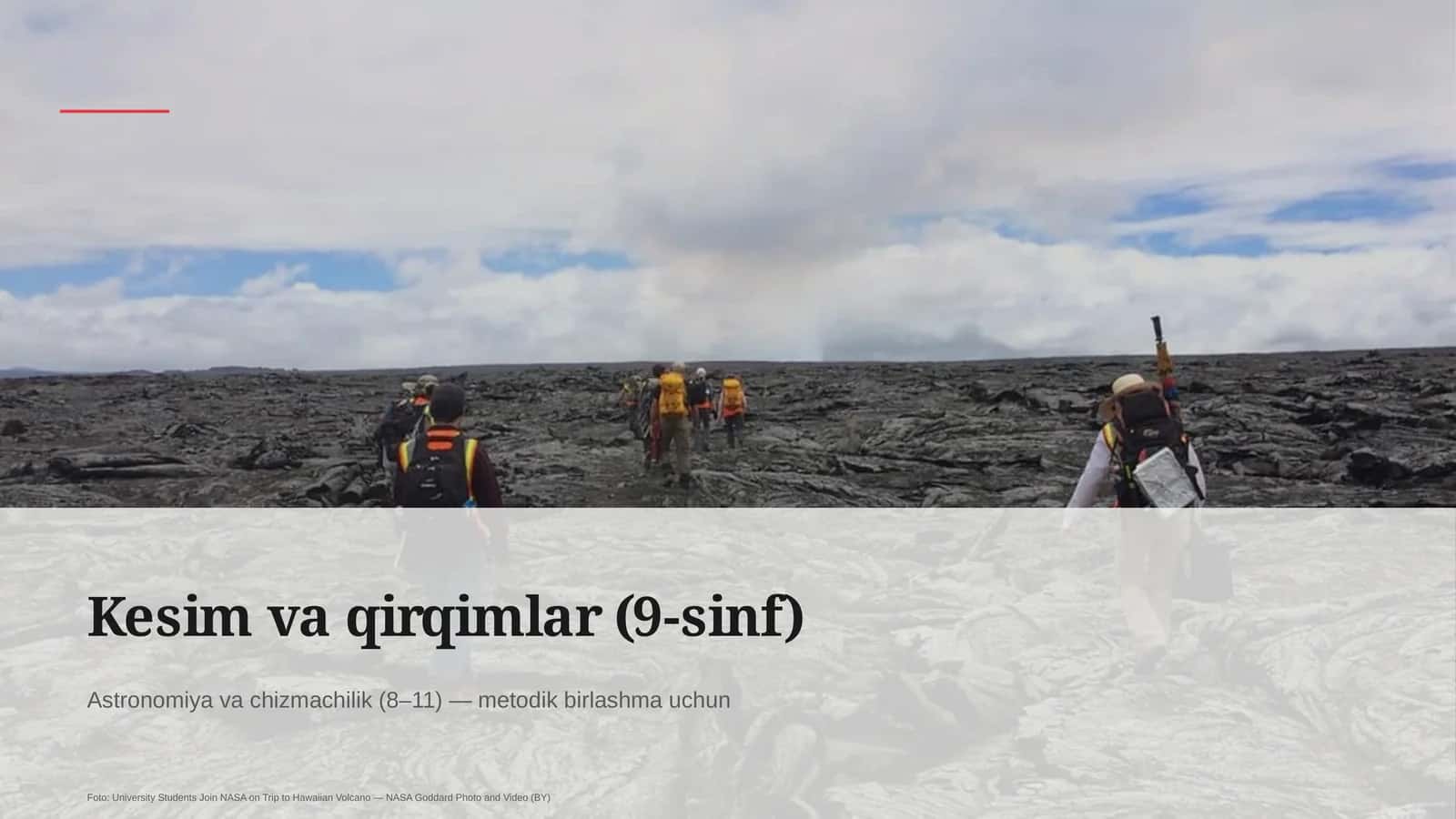 Kesim va qirqimlar (9-sinf) 1