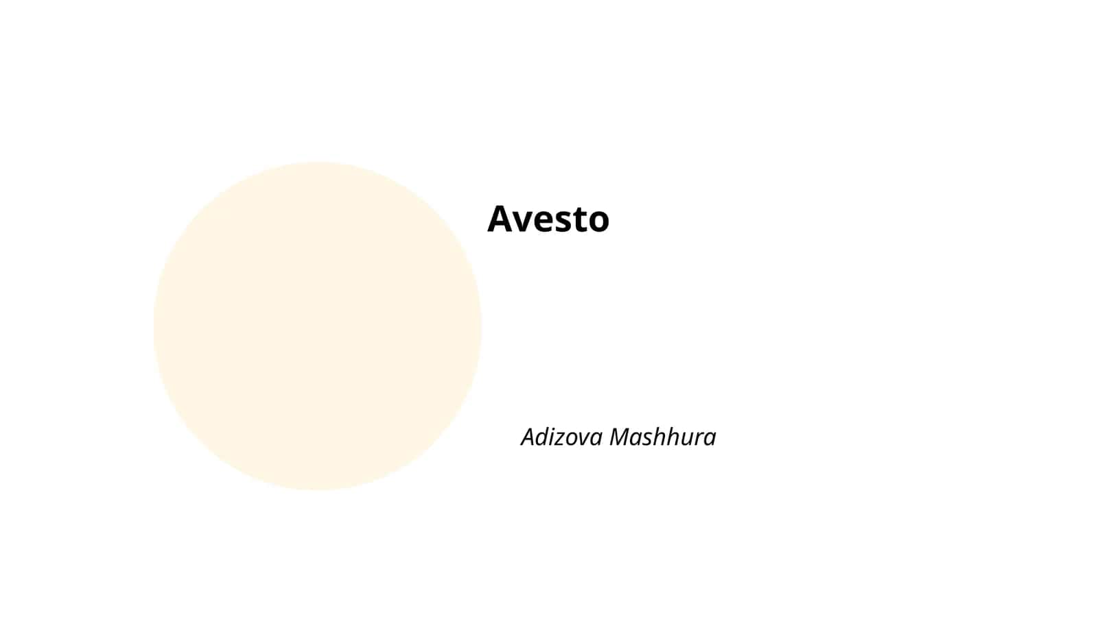 Avesto 1