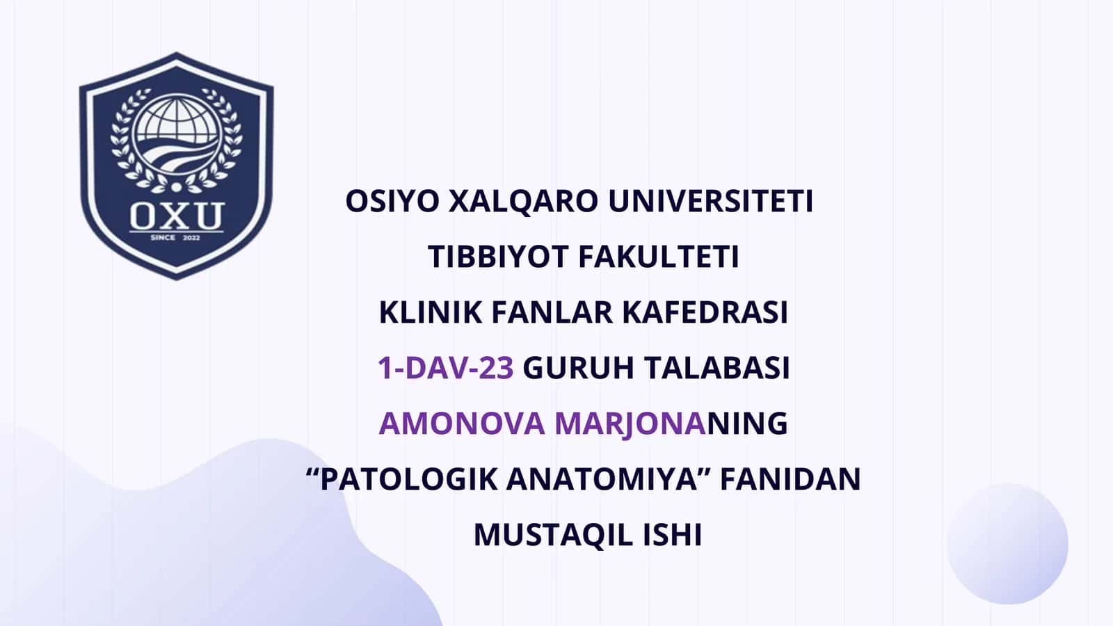 o'lim haqida tushunchalar 1
