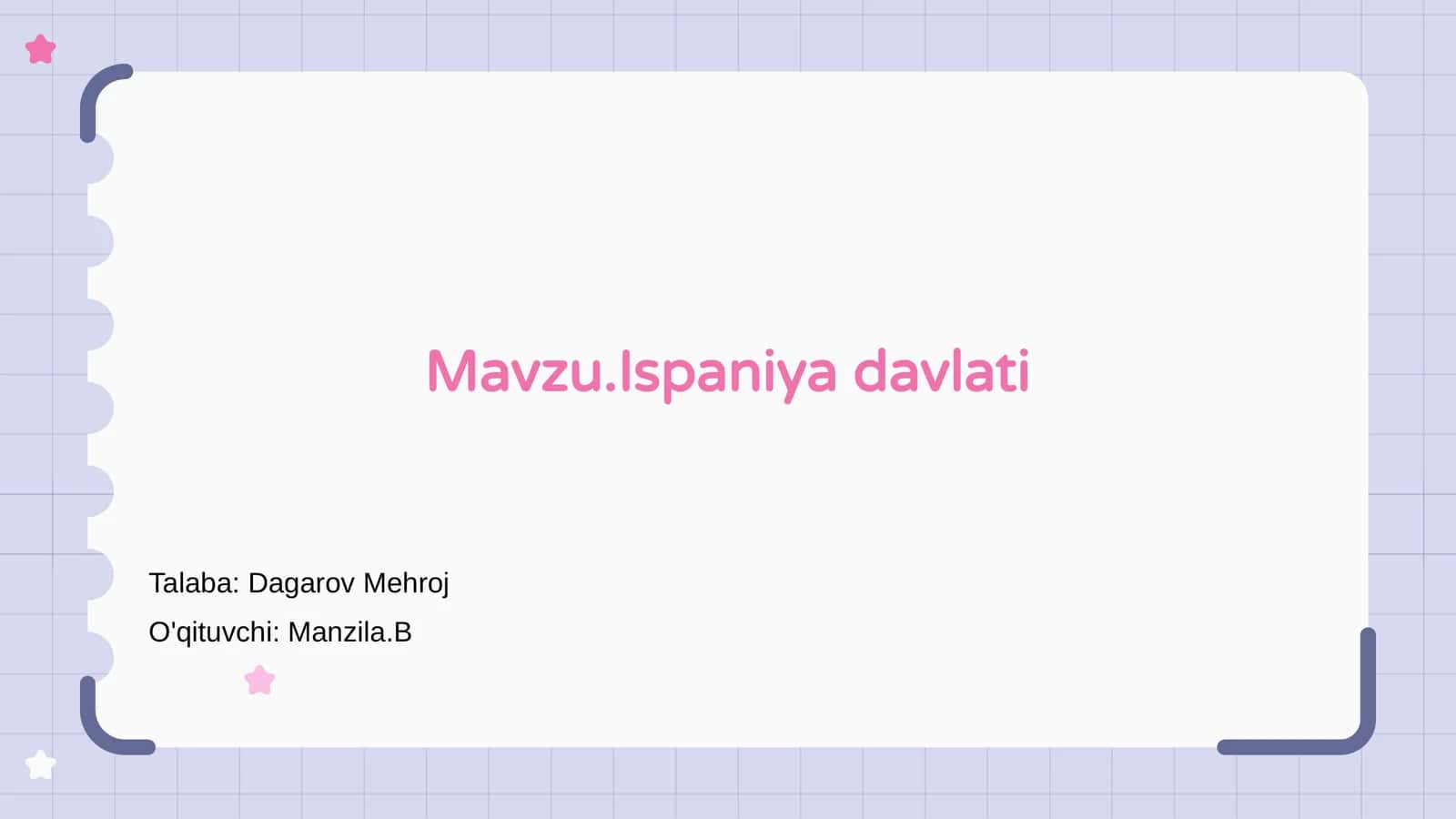 Ispaniya davlati 1