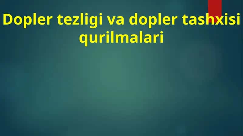 Dopler 1