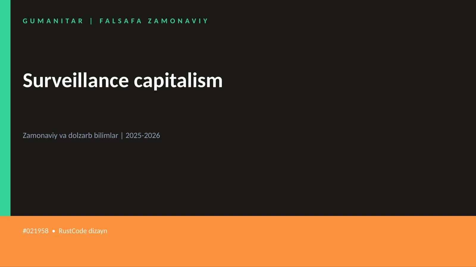 Surveillance capitalism 1