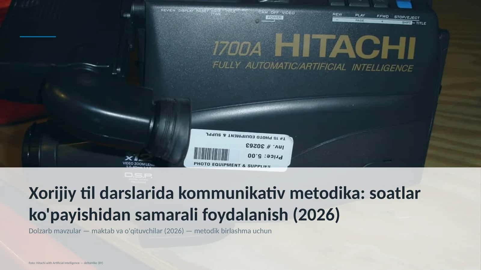 Kommunikativ metodika 1