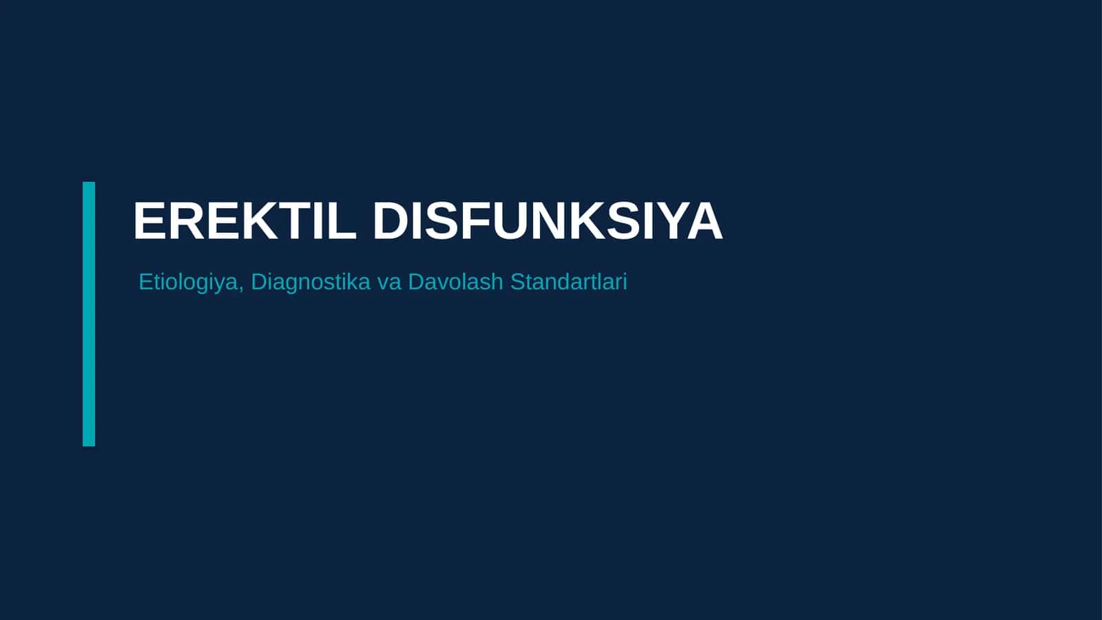 erektil disfunksiya 1