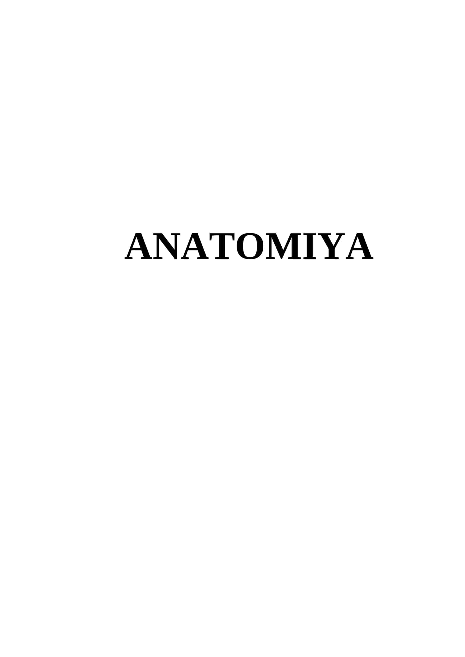 Anatomiya ruscha savollar javoblari bilan 1