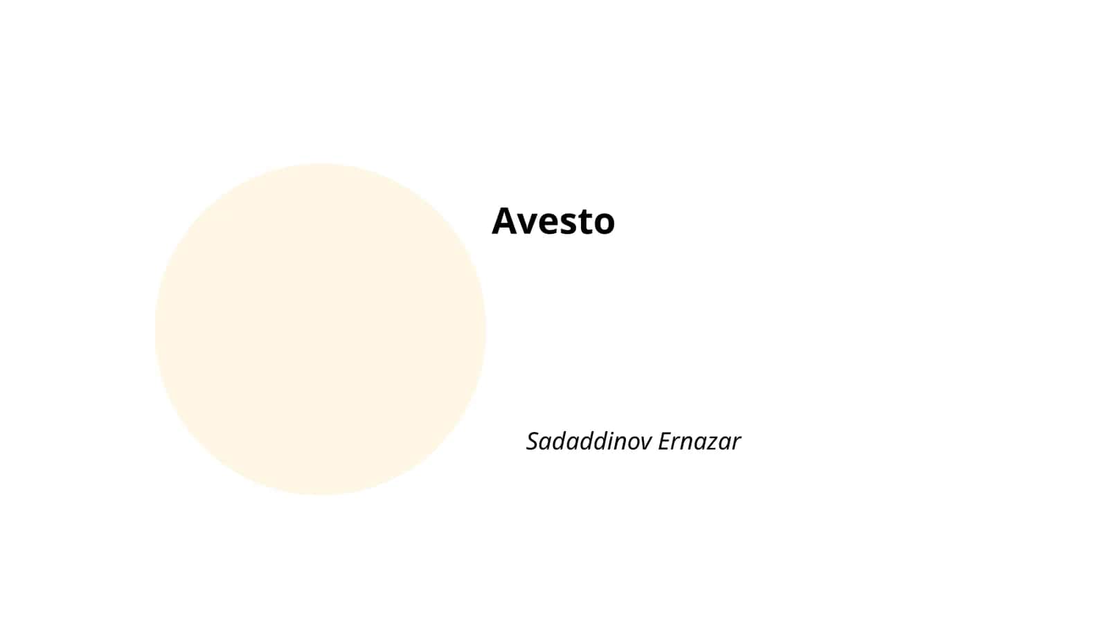 Avesto 1