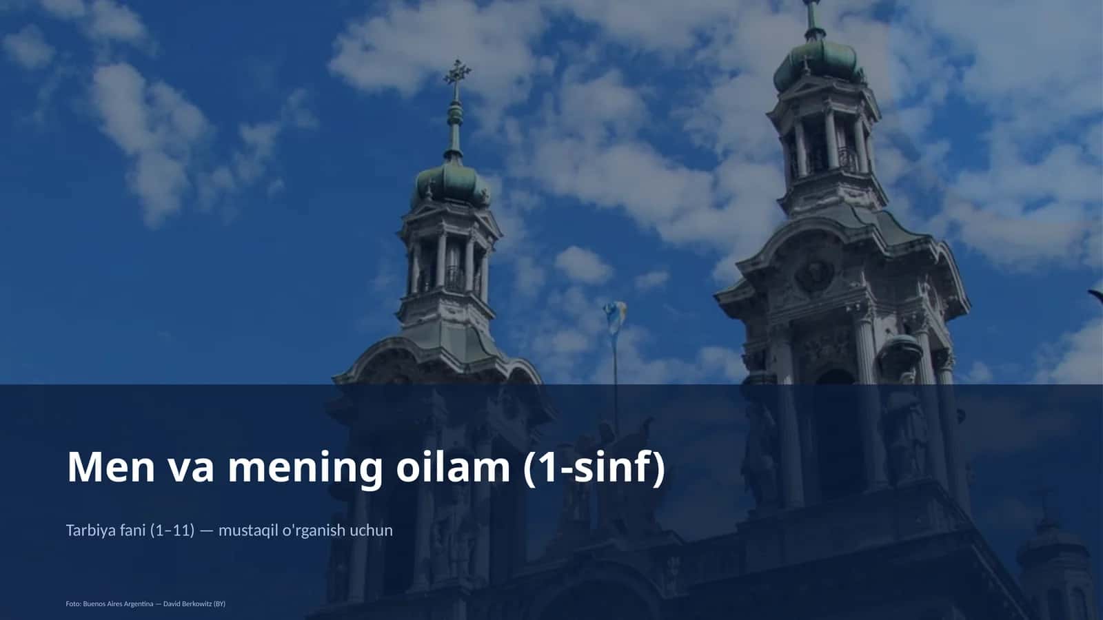 Men va mening oilam (1-sinf) 1
