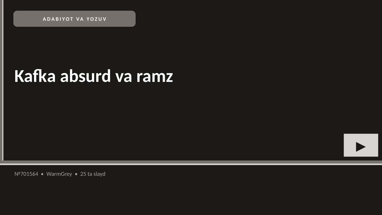 Kafka absurd va ramz 1