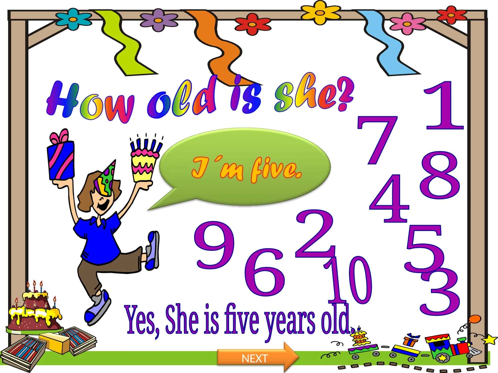 She is Five Years Old 1