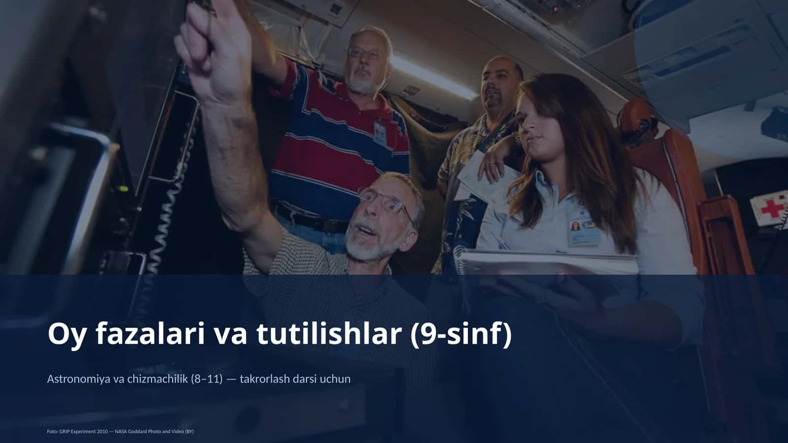 Oy fazalari va tutilishlar (9-sinf) 1