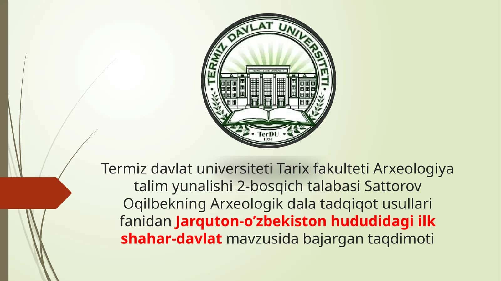 Jarqutonning Tuzulishi 1