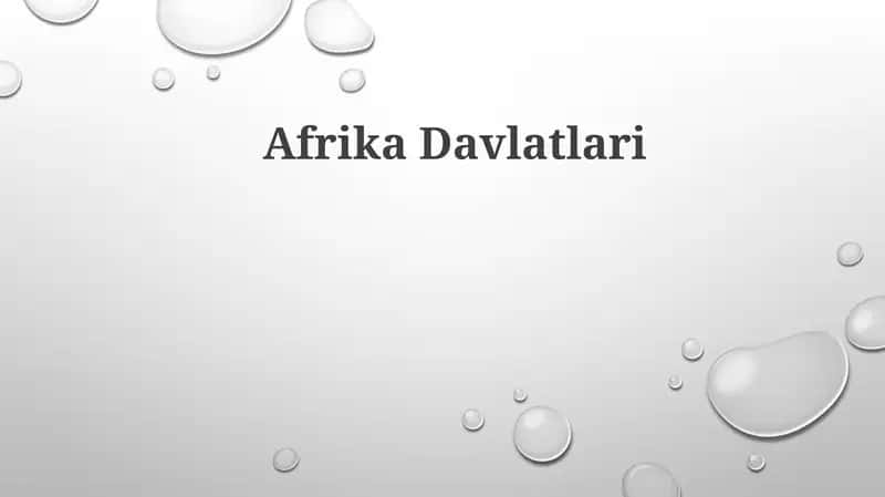 AfrikaDavlatlari 1