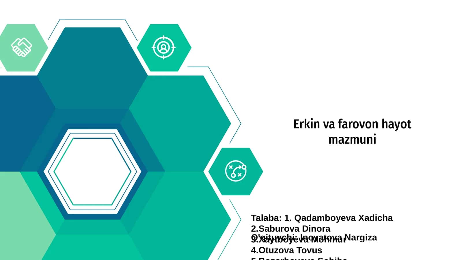 Erkin va farovon hayot mazmuni 1
