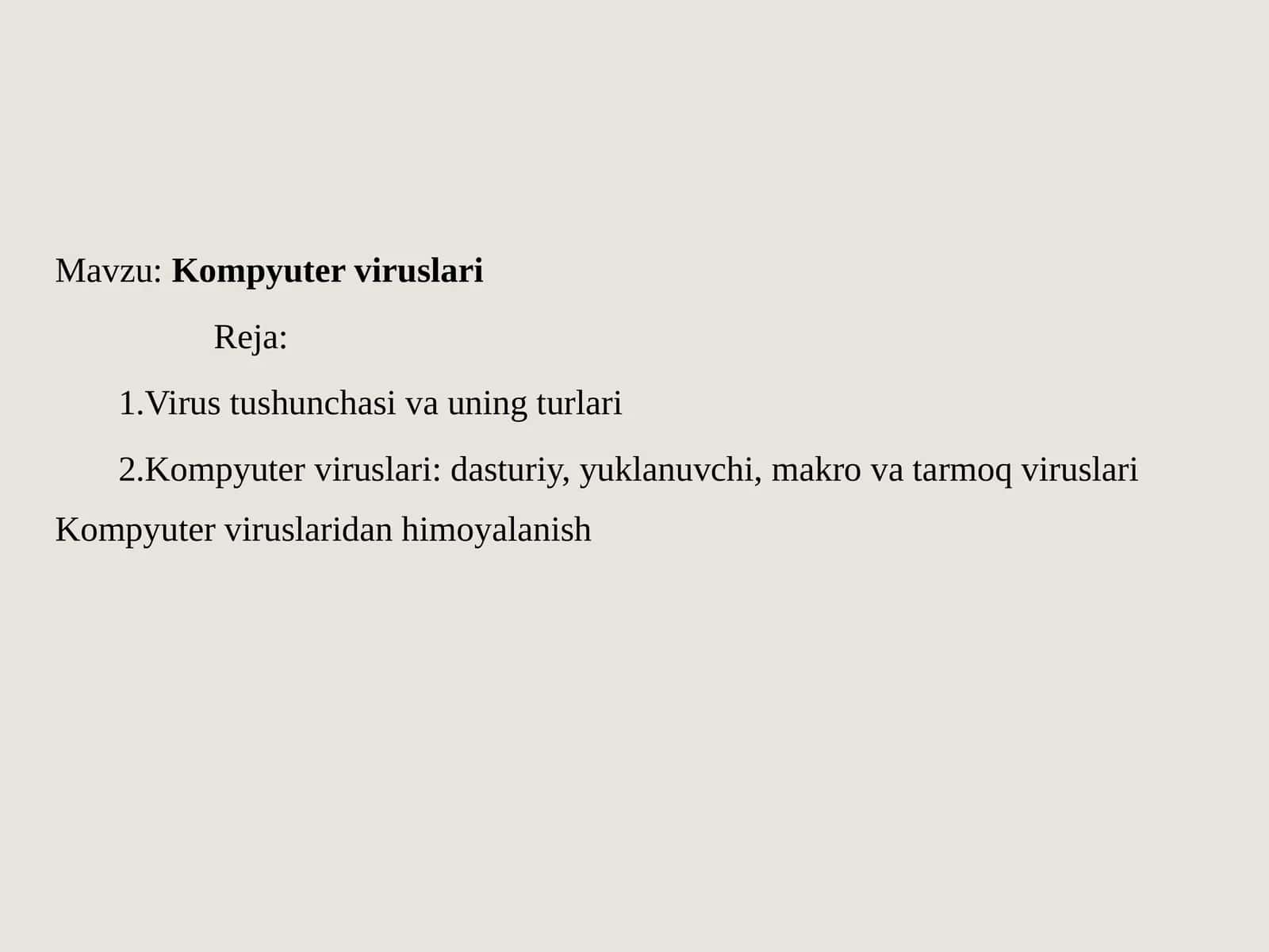 Kompyuter  viruslari 1