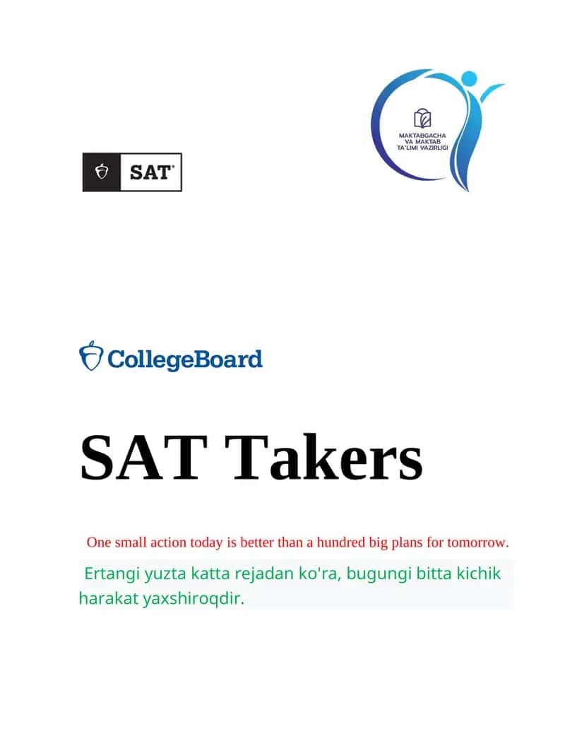 SAT Takers kursi Math Teachers 1
