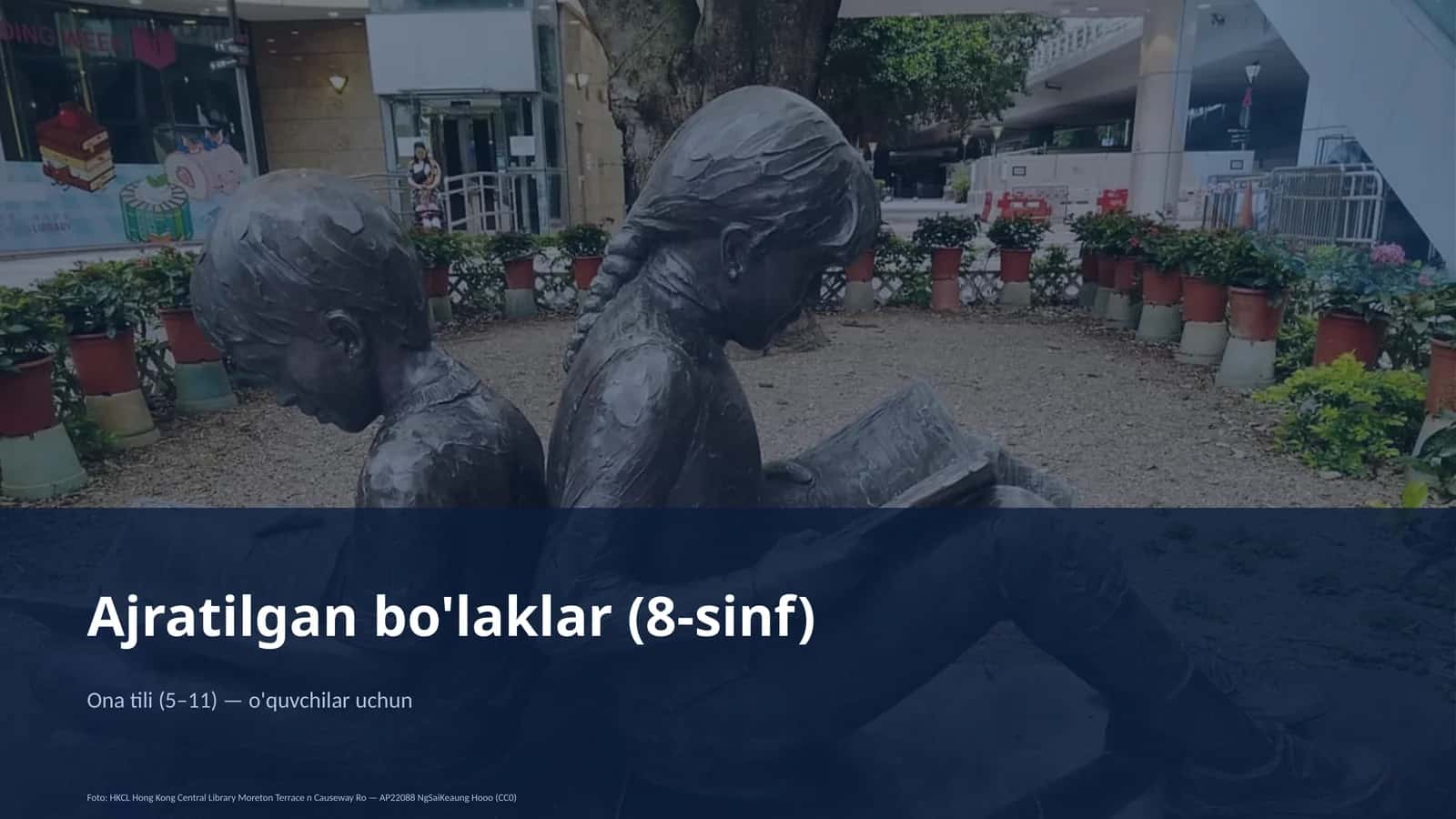 Ajratilgan bo'laklar (8-sinf) 1