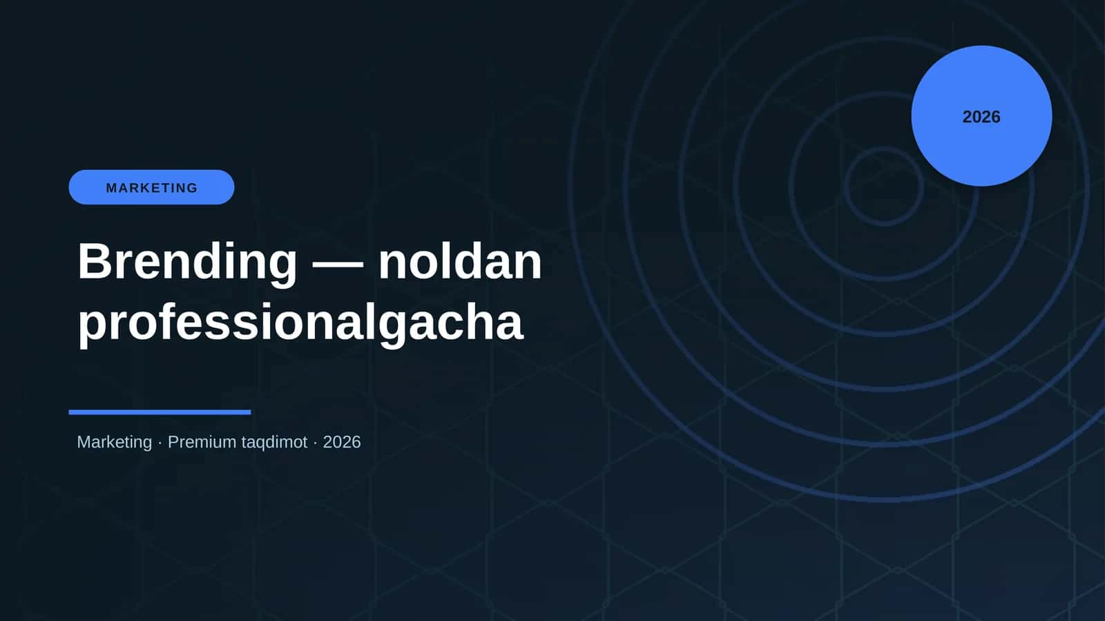Brending — noldan professionalgacha 1