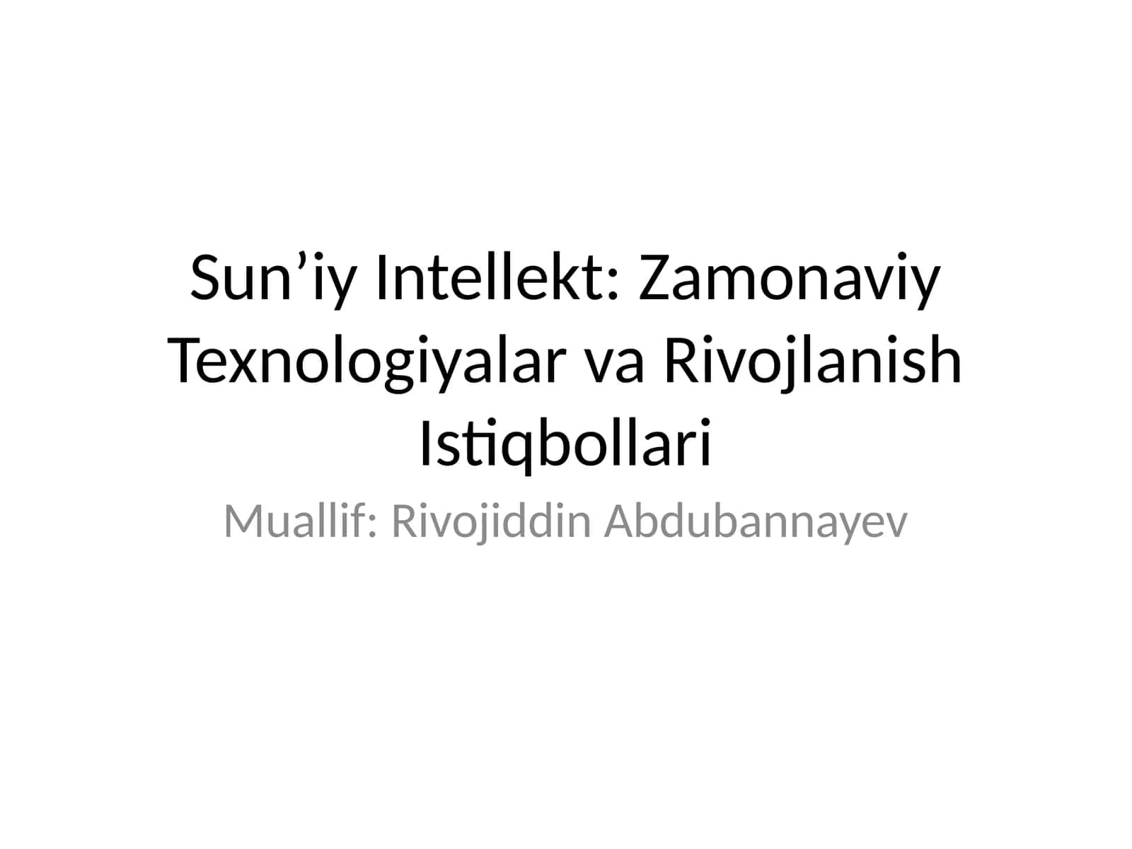 suniy intellekt 1
